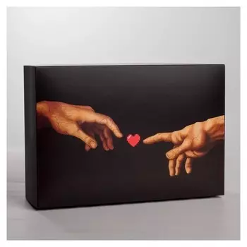 Коробка складная Love, 16 × 23 × 7.5 см