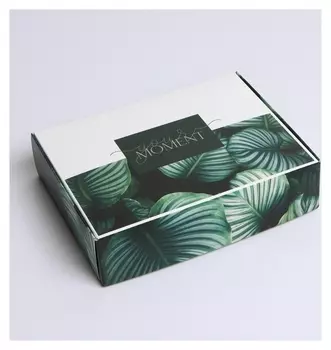 Коробка складная «Моменты», 21 × 15 × 5 см