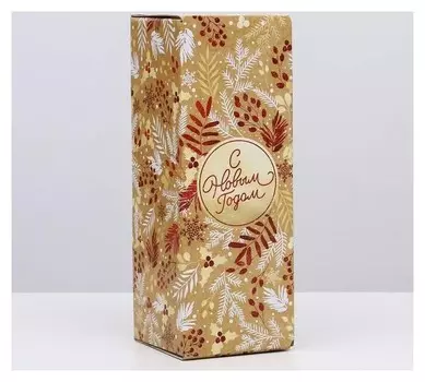 Коробка складная «Новогодний», 12 х 33,6 х 12 см