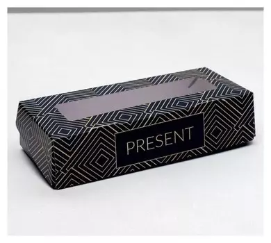 Коробка складная Present, 17 × 7 × 4 см