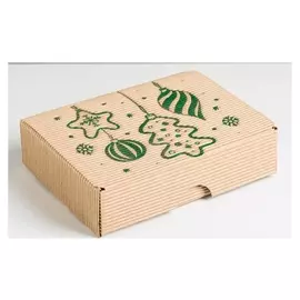 Коробка складная рифлёная «Волшебства», 21 х 15 х 5 см