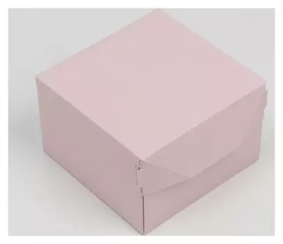 Коробка складная «Розовый», 12 × 8 × 12 см