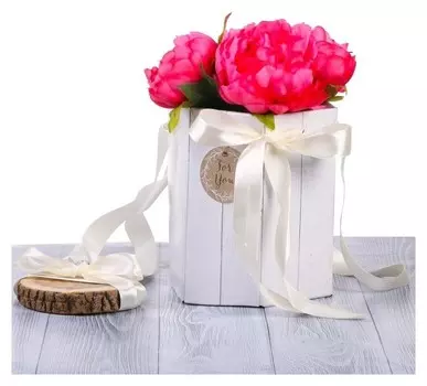Коробка складная шестигранник For You, 17 х 14,8 х 19,5 см