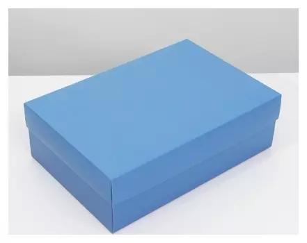 Коробка складная «Синяя», 30 х 20 х 9 см