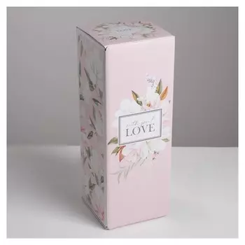 Коробка складная With Love, 12 х 33,6 х 12 см