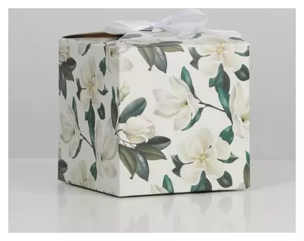 Коробка складная «Жасмин», 12 × 12 × 12 см