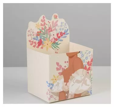 Коробки для мини букетов «Flower», 12 × 20 × 10 см