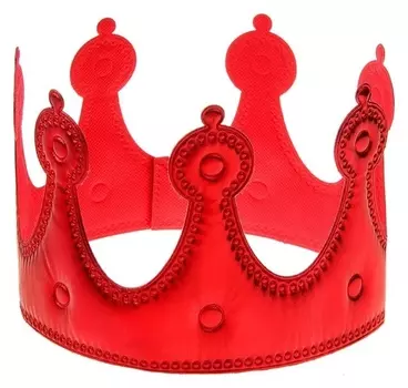 Корона «Принцесса», красная