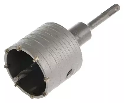 Коронка буровая в сборе Tundra, Sds-plus, М22 х 68 мм