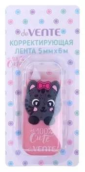 Корректирующая лента 5 мм X 6 м, Devente Cute.cat, регулировка натяжения ленты, фронтальный аппликатор