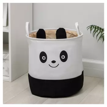 Корзина для белья доляна «Панда», 35×35 см