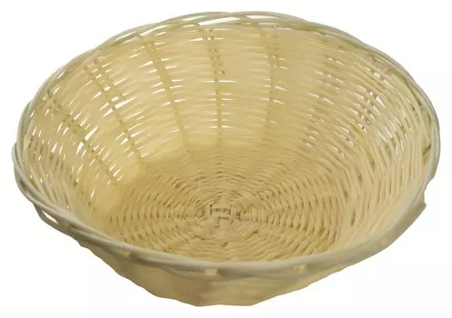 Корзина для хлеба плетеная круглая D-22см H-6см ПП