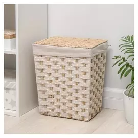 Корзина для хранения плетёная доляна «Уют», 32×24×41 см