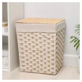 Корзина для хранения плетёная доляна «Уют», 39×29×48 см