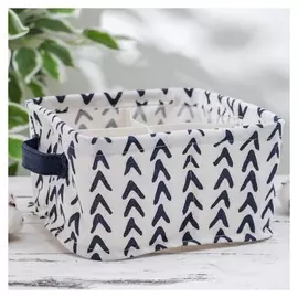 Корзина для хранения с ручками «Афро», 4 ячейки, 20×20×11 см