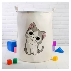 Корзина для игрушек «Котик»