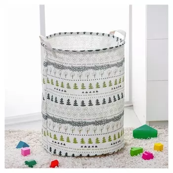 Корзина для игрушек "Лес" 35×35×44 см