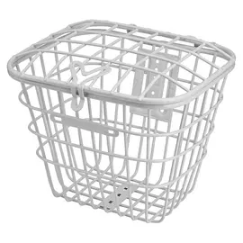 Корзина Jl-075 передняя, с крышкой для 28", стальная