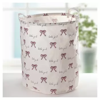 Корзина универсальная доляна «Бантики», 40×40×48,5 см