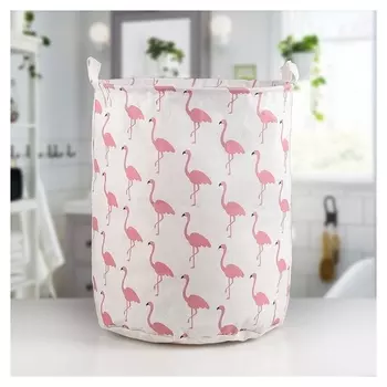 Корзина универсальная доляна «Фламинго», 35×35×60 см