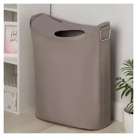 Корзина универсальная с ручками «Нео», 58×12×67 см, на замке, цвет бежевый