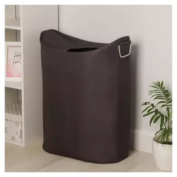 Корзина универсальная с ручками «Нео», 58×12×67 см, на замке, цвет коричневый