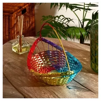 Корзинка для фруктов "Хана" алюминий, 40х24х13 см