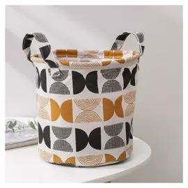 Корзинка для хранения с ручками доляна «Песок», 21×21×20 см