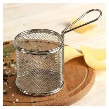 Корзинка для картофеля фри, круг