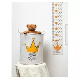 Корзинка текстильная этель "Little Queen" 34х43 см, водонепроницаемая