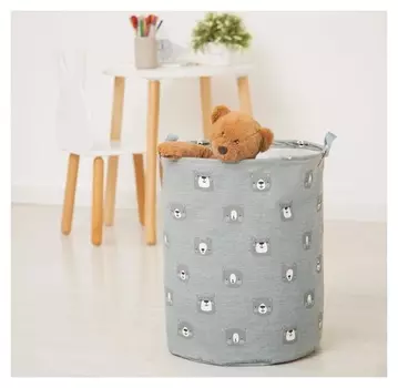 Корзинка текстильная этель "Мишки" 34х43 см