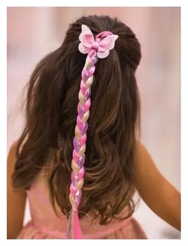 Коса на резинке для волос «Бантик», My Little Pony, 42 см