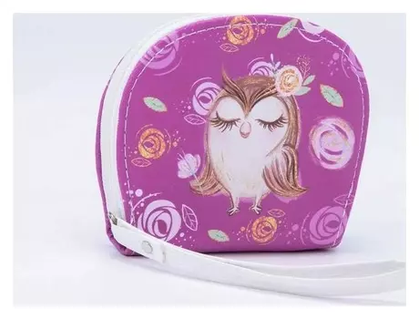 Кошелек детский «Совушка», 12.5х10.5 см