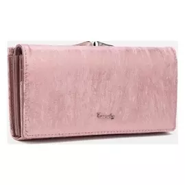 Кошелек женский, 4 отдела на магнитах, цвет розовый