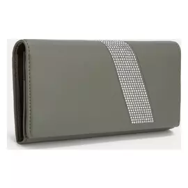 Кошелёк, 3 отдела на магните, цвет зелёный