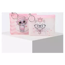 Кошелёк детский, отдел на молнии Питомцы