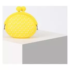 Кошелёк, отдел на фермуаре, цвет жёлтый