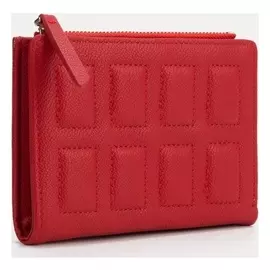 Кошелёк, отдел на кнопке, цвет красный