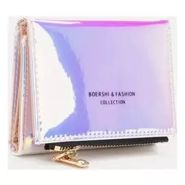 Кошелёк, отдел на кнопке, цвет сиреневый