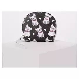 Кошелёк, отдел на молнии, цвет чёрный