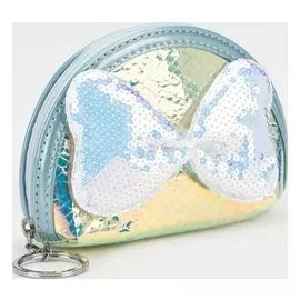 Кошелёк, отдел на молнии, цвет голубой