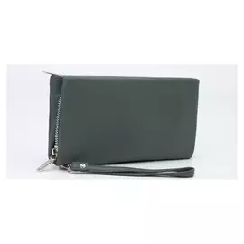 Кошелёк женский, 2 отдела на молнии, цвет мятный