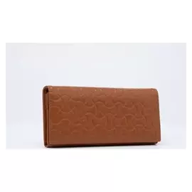 Кошелёк женский, 3 отдел на магнитах, цвет коричневый