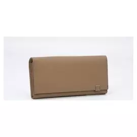 Кошелёк женский, 3 отдела на магнитах, цвет коричневый