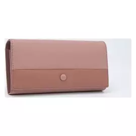 Кошелёк женский, 3 отдела на магнитах, цвет розовый