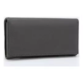 Кошелёк женский, 3 отдела на магнитах, цвет серый