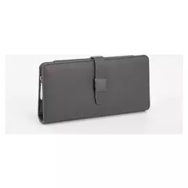 Кошелёк женский, отдел на кнопке, цвет серый