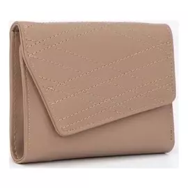 Кошелёк женский, отдел на магнитах, цвет бежевый