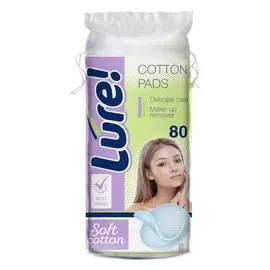 Косметические ватные диски Lure Blonde, 80 шт.