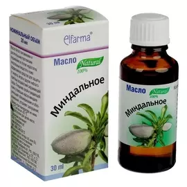 Косметическое масло "Миндальное", 100% натуральное, 30 мл